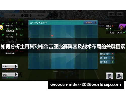 如何分析土耳其对格鲁吉亚比赛阵容及战术布局的关键因素 如何分析土耳其对格鲁吉亚比赛阵容及战术布局的关键因素